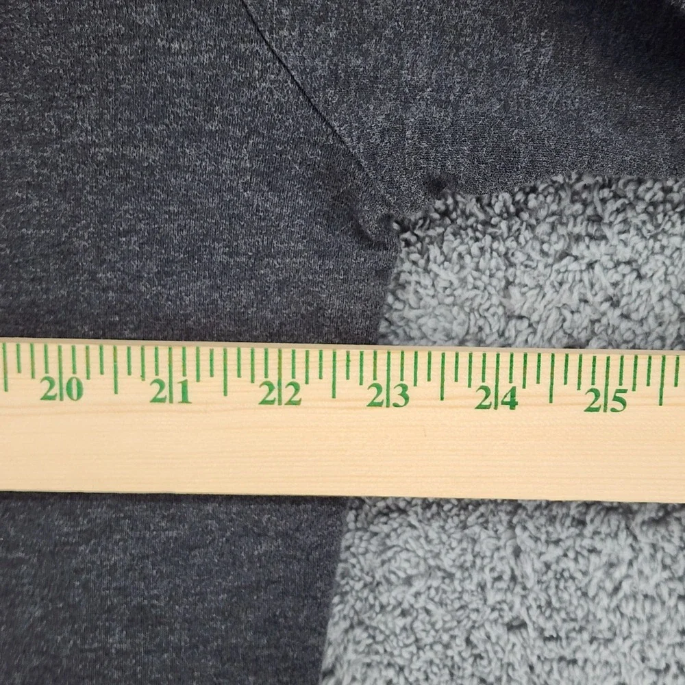 Polo Ralph Lauren Shirt Mens M Heather Gray Crewneck Flesh Pony Logo Long Sleeve